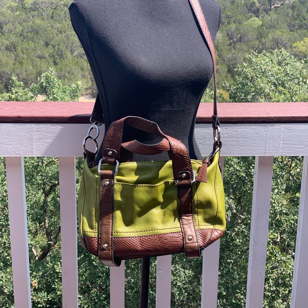 Vintage St John’s Bay Leather Bag‎